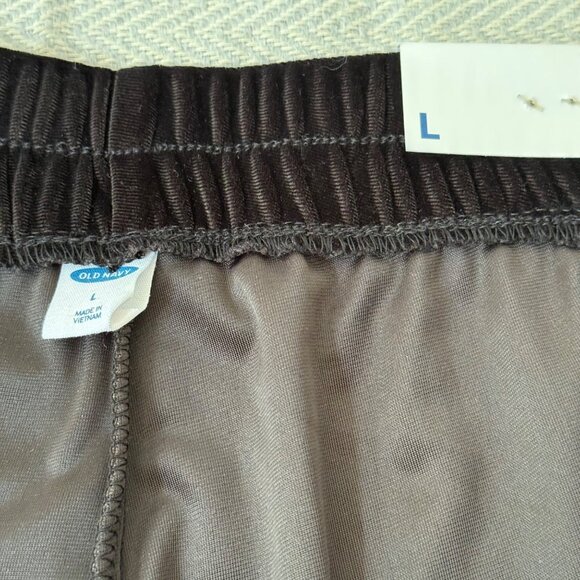 Old Navy Wide Leg Pants Womens Large Black Velvet Fall Winter Whimsigoth Witchy - Picture 9 of 14